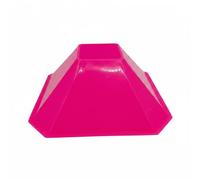 MERIGLARE Training Marker Cone Stackable Agility Cones LDPE Flexible Sports Markers Practice Gear Suitable for Athlete Playground School Field Outdoor, Rose Red, 10cm Height