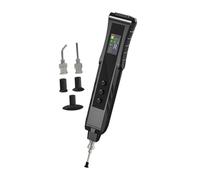 MERIGLARE Vacuum Sucking Pen,IC Pick up Tool Kit Vacuum Suction Pen Compact with Flashlight Interchangeable Cups for Chip DIY Craft