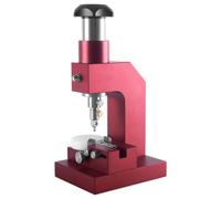 MERIGLARE Watch Strap Hole Punch Manual Punching Press Tool Leather Belt Piercing Device With Steel Frame Controlled Holes Suitable for watchmakers jewelers DIY repairs