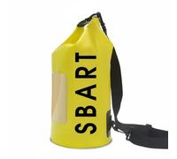 MERIGLARE Waterproof Dry Shoulder Bag with Leakproof Closure PVC Build Touchscreen Viewing Panel Buoyant Body Suitable for Kayaking Rafting Boating River, 20L Dry Bag, Yellow, Yellow