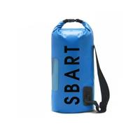 MERIGLARE Waterproof Dry Shoulder Bag with Leakproof Closure PVC Build Touchscreen Viewing Panel Buoyant Body Suitable for Kayaking Rafting Boating River, 20L Dry Bag, Blue, Blue