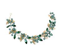 MERIGLARE Wedding Hair Vine Hair Pieces for Roles Play Fancy Dress Themed Party, Green