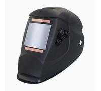 MERIGLARE Welder Visor Helmet Hood With 4 Sensors Solar Powered Rapid Response Adjustable Recovery Large View suitable for fabrication line workshop tasks, True Color