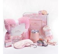 Merika Get Well Soon Gift Baskets for Women, After Surgery Recovery, Self Care Package, Sympathy Gifts for Sick Friend, Thinking of You, Feel Better with Blanket, Mug, Bath Bombs & More, Birthday Gift