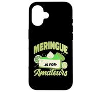 Meringue Is For Amateurs Funny Key Lime Pie Topping Case for iPhone 16