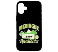 Meringue Is For Amateurs Funny Key Lime Pie Topping Case for iPhone 16 Plus