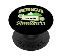 Meringue Is For Amateurs Funny Key Lime Pie Topping PopSockets Adhesive PopGrip