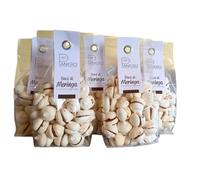 Meringue Kisses filled with Hazelnut Chocolate, Panero Bakery Pastry, Italian Artisan Biscuits, Piedmont Tradition, pack of 5 x 100g