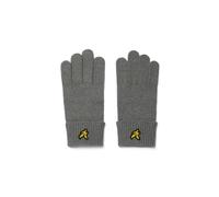 Merino cotton gloves Lyle & Scott Grey One size