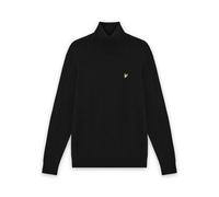 Merino cotton turtleneck sweater Lyle & Scott Noir 2XL