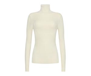 Merino Fine Rib Pullover - female - Wolford - Turtlenecks - Beige - S - Knitwear S