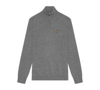 Merino jumper 1/4 zip Lyle & Scott Gris 2XL