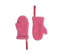 Merino Mittens with Elastic Happymess Rose L