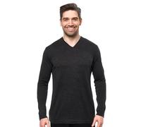 Merino.tech 100% Merino Wool Base Layer Men - 3 Collar Option | Henley, Round & V-Neck Style Options, Breathable, Naturally Odor-Resistant, Moisture-Wicking, Ideal for Everyday Use