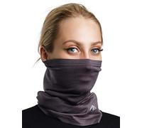 Merino.tech Merino Wool Neck Gaiter - Face Mask Neck Warmer for Men & Women
