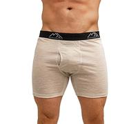 Merino.tech Merino Wool Underwear Men - 100% Merino Wool Boxers for Men (Large, 1 Pack - 170 Oatmeal)