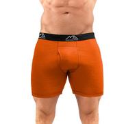 Merino.tech Merino Wool Underwear Men - 100% Merino Wool Boxers for Men (Medium, 1 Pack - Rusty Orange)