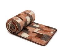 Merino Wool Blanket 180x200 cm - Pure Blanket made of 100% Merino Sheep Wool - Warm and Natural Wool Throw - Weight 500g/m² - Breathable Material