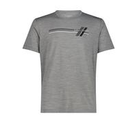 Merino wool crew neck T-shirt CMP Gris 3XL
