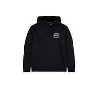 Merino Wool Hooded Sweatshirt Mons Royale Icon Noir S