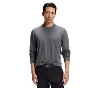 BOSS Crew-neck sweater crafted from virgin wool - Style H-Leno, 50565469 Grey XL