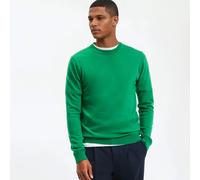 Merino Wool Jumper Signature BASTIEN prairie green