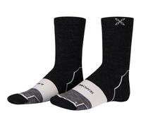 Merino Wool Light Mid Socks Anthracite Technical Ski Snowboard Socks