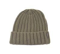 Merino Wool Logo Beanie, unisex, Woolrich, Hats & Caps, Gray, M, Kids M