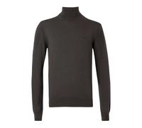 Merino Wool Roll Neck Jumper- male- Lacoste- Turtlenecks- Brown- S- Knitwear S