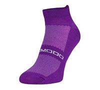 Merino Wool Running Socks | Comodo | Lightweight Cushioned Ankle Sport Socks for Men & Women (3-5, Fuchsia)