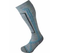 Lorpen T2 Unisex Merino Eco Sock, Great for Winter Sports, Eco-Friendly & Sustainable, Tall & Cushioned, Grey, Size Small