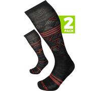 Lorpen S2mmc Long Socks 2 Pairs Black EU 39-42 Men