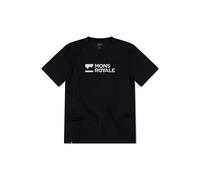 Merino wool T-shirt Mons Royale Icon Noir M