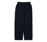 Merino Wool Trousers - Women's Collection Navy blue L