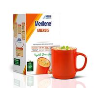 Meritene Energis Vegetable | 50g Powder Sachets, Pack of 10 | Nutritional Support Mix with Proteins and Minerals | With Vitamin D, B & K