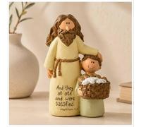 MeritMode Jesus And Boy Figurine, Matthew 15:37 Christian Gift