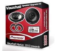 Meriva Speaker upgrade Front Door Pioneer car speakers 6.5" 17cm 300W