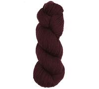 Meriwash - 100% Superwash Merino Wool Yarn 100 Grams Hank DK Weight - Sourced Directly from Peru - Heavenly Soft and Perfect for Knitting and Crocheting (Burgundy)
