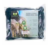 MeriWoolArt® Felting Wool Sea 25g - 100% XXL Merino Wool Yarn 4-5cm Thick for Dry and Wet Felting