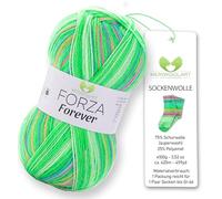 MeriWoolArt Sock Yarn, 75% Virgin Wool, 25% Polyamide, 420m, 100g, 4-Ply Merino Wool for Knitting (VARIEGATED-2709)
