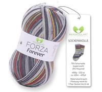 MeriWoolArt Sock Yarn, 75% Virgin Wool, 25% Polyamide, 420m, 100g, 4-Ply Merino Wool for Knitting (VARIEGATED-2701)