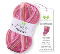 MeriWoolArt Sock Yarn, 75% Virgin Wool, 25% Polyamide, 420m, 100g, 4-Ply Merino Wool for Knitting (VARIEGATED-2706)