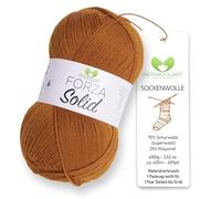 MeriWoolArt Sock Yarn, 75% Virgin Wool Superwash, 100g/420m, Purple, 4-Ply for Socks and Sweaters (Terracotta-4608)