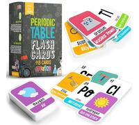 Merka Periodic Table of Elements for Kids - 118 Flash Cards for Learning Science and Chemistry - Engaging Educational Flashcards