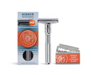 MERKUR DOVO Safety Razor Futur Chrome, 100 g, 1 Stück