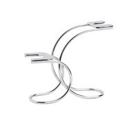 MERKUR Shaving Stand Gloss Chrome 4002 | For Almost All Kerkur Razors (Except 24001) with Straight Cut | Ideal for Wet Shaving Steel | Made in Germany