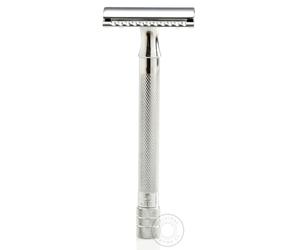 Merkur Solingen 23C Double Edge DE Classic Safety Razor - Long Handle
