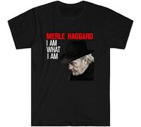 Merle Haggard I Am What I Am Men's T Shirt Black S