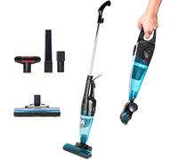 Merlin 2-in-1 Pro Vacuum Cleaner (Blue) | Corded, 850W Powerful Suction, Multiple Attachments | Lightweight Upright & Handheld Hoover for Carpet, Hard Floors, Pet Hairs & Cars