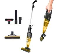 Merlin 2-in-1 Pro Vacuum Cleaner (Gold) | Corded, 850W Powerful Suction, Multiple Attachments | Lightweight Upright & Handheld Hoover for Carpet, Hard Floors, Pet Hairs & Cars